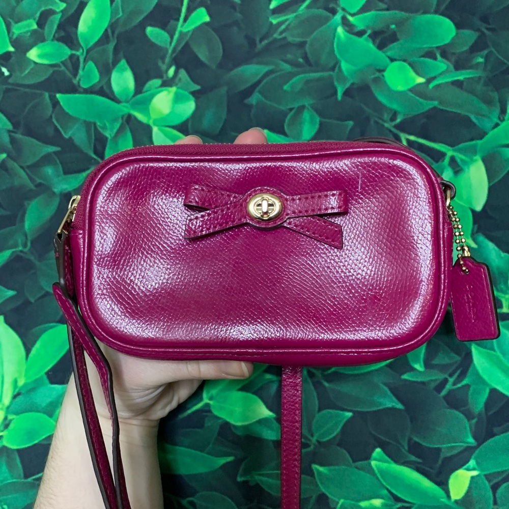 Cute super small coach crossbody